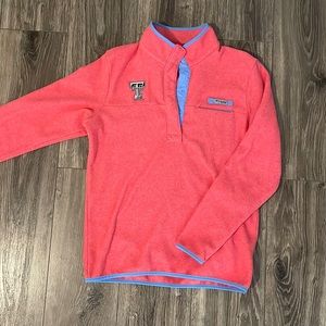 Texas Tech Columbia fleece.